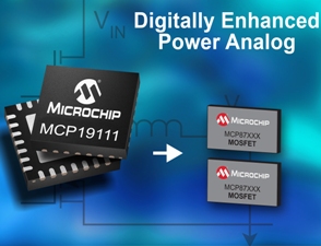 Analog-based power management controller integrates MCU for flexible & efficient power conversion