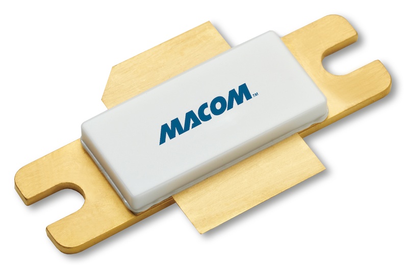 MACOMs 600W GaN-on-SiC pulsed-power transistor claims highest reliability and lowest pulse droop