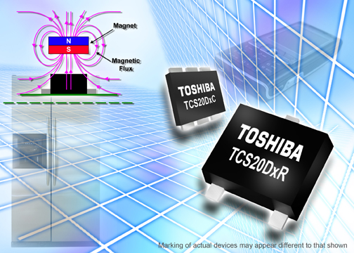 Toshiba Launches Ultra-Thin Digital Output Hall ICs