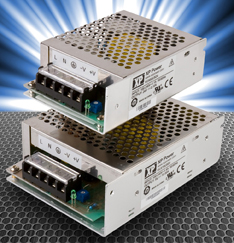 XP Powers Green Mode Low-Cost Chassis Mount Industrial Power Supplies