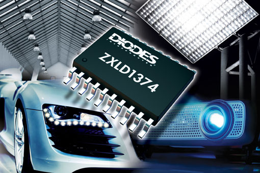 Diodes' Multi-Topology LED Driver Raises Performance of High Brightness Lighting Systems