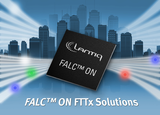 Lantiq Announces Worlds First GPON SoC Family with Integrated Optical Control Circuitry