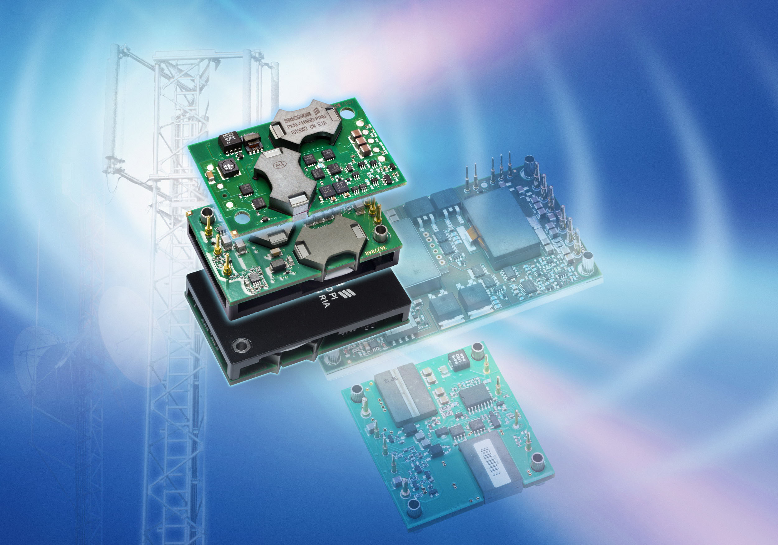 Ericsson's 100W 1/4 Brick DC/DC Converter Shortens Time-to-Market for Power Radio Applications