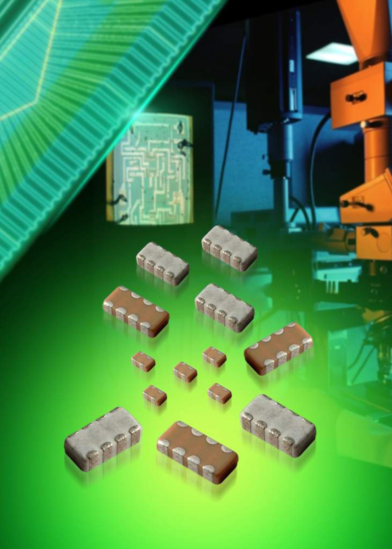 AVX Offers Widest Selection of MLCC Capacitor Arrays in the Industry