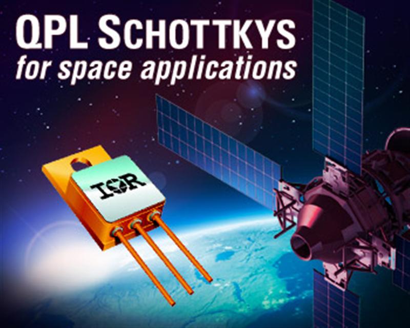 IR Expands QPL-Certified Schottky Rectifiers for Space Applications