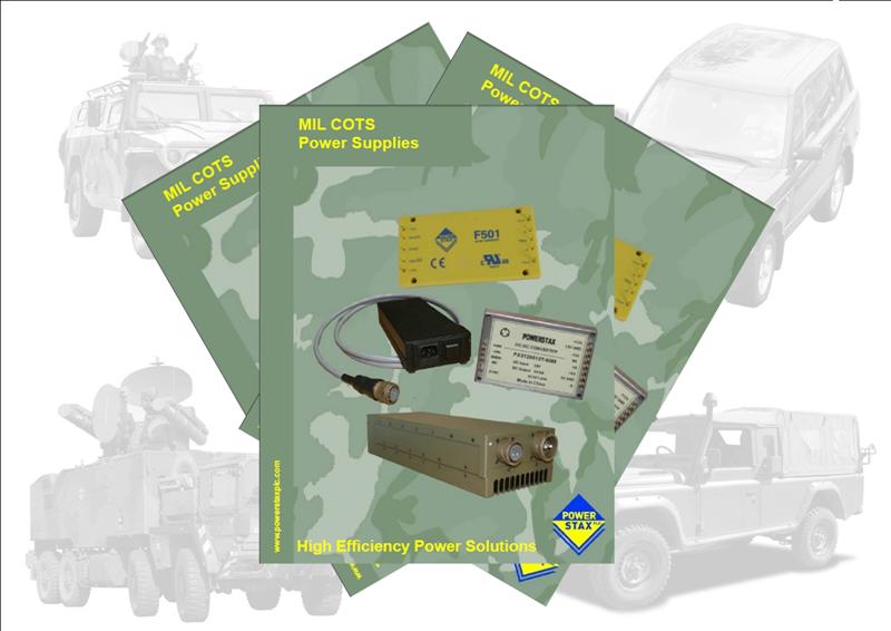 High Efficiency MIL COTS Power Solutions from Powerstax