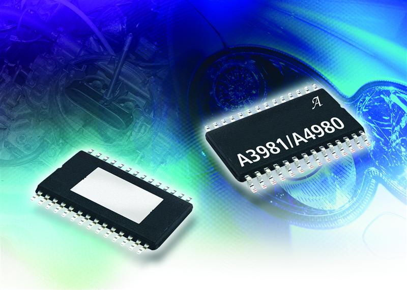 Allegro's Automotive-Grade Programmable Stepper-Motor Driver ICs