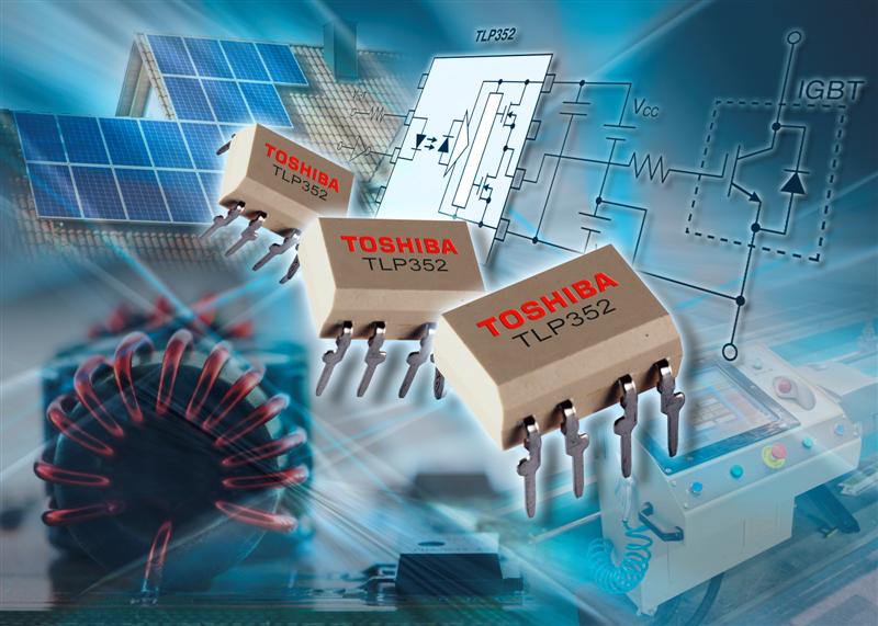 High-speed IGBT/MOSFET Gate Drive Photocoupler improves efficiency in inverter circuits