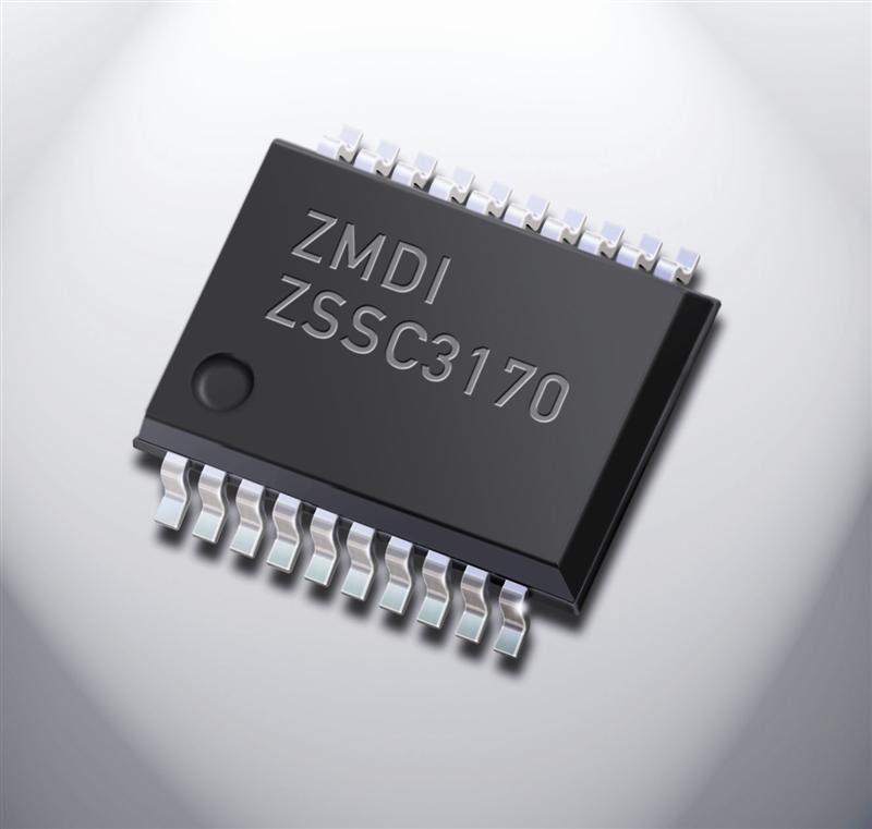 ZMDIs Sensor Signal Conditioner ZSSC3170 for Automotive Applications Shrinks Board Space and System BOM