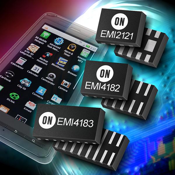 ON Semiconductor introduces innovative protected Common Mode Filters for high speed serial interfaces