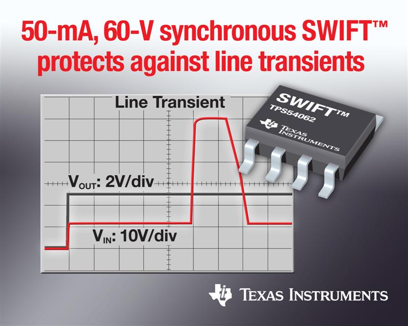 High-performance DC/DC converter with integrated FETs provides 90-percent power efficiency, transient protection in smallest solution