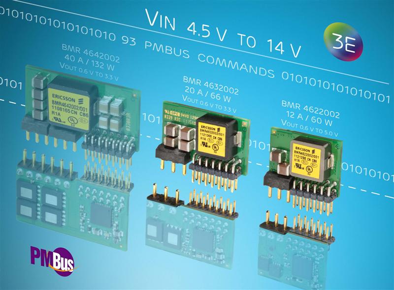 Ericsson Extends Vertical-Mount Voltage Regulator Series for Space-Critical Applications