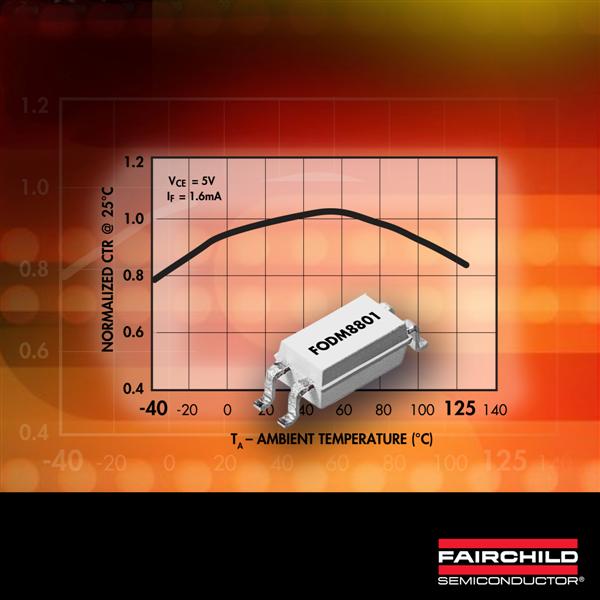 Fairchild Semiconductors OptoHiT Series Provides Designers Increased Design Margins in High Temperature Industrial Applications