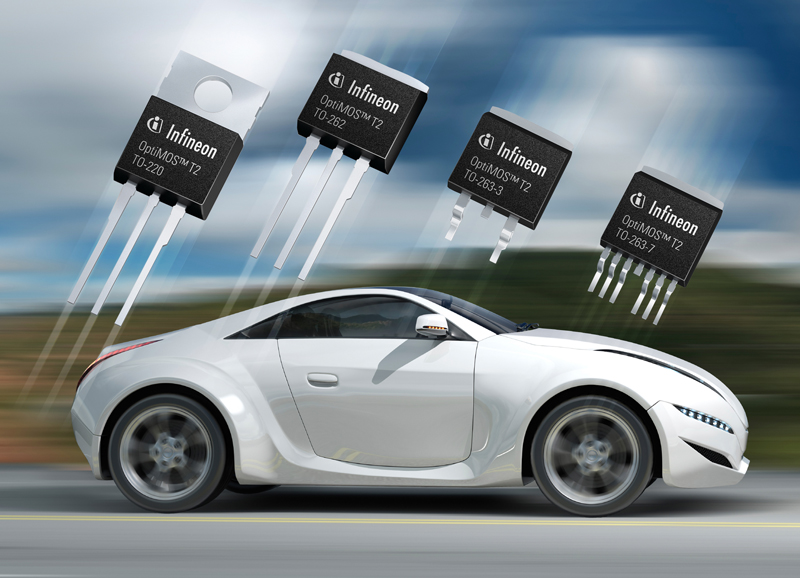 Infineon Introduces Automotive Qualified 100 Percent Lead-free Power MOSFETs in Standard TO Package Types