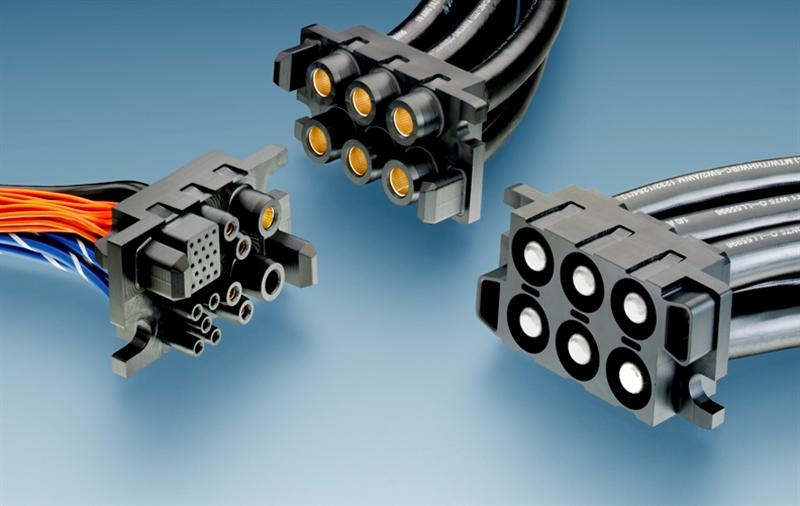 TE Connectivity launches new customizable Forge Power Drawer connector for high-voltage applications up to 1000V