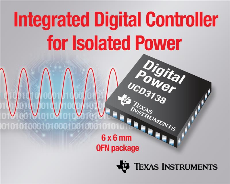 TI introduces next-generation digital power controller