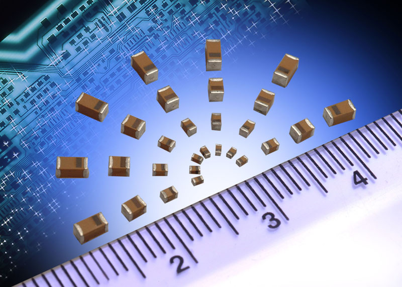 Tantalum chip capacitors from AVX now deliver higher CV than X5R dielectric ceramic devices