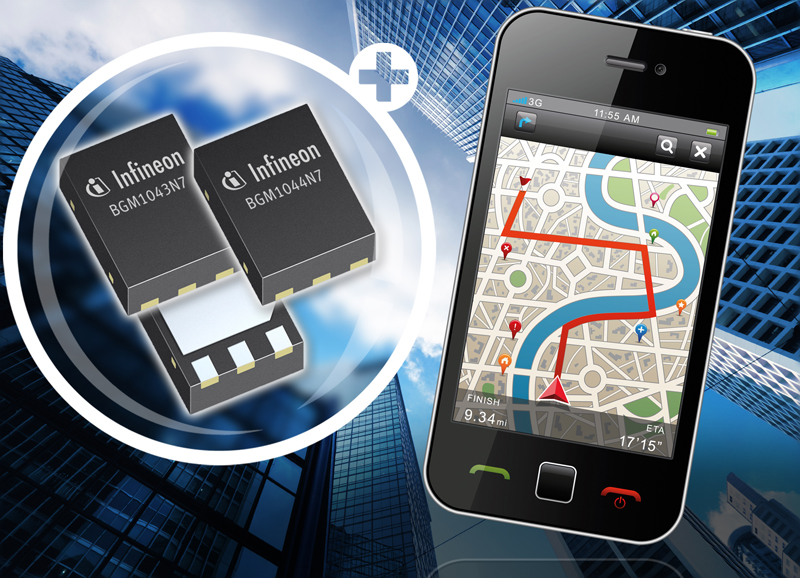 Infineons New GNSS Receive Front-End Modules Feature Industrys Best Noise Figure in Worlds Smallest Package