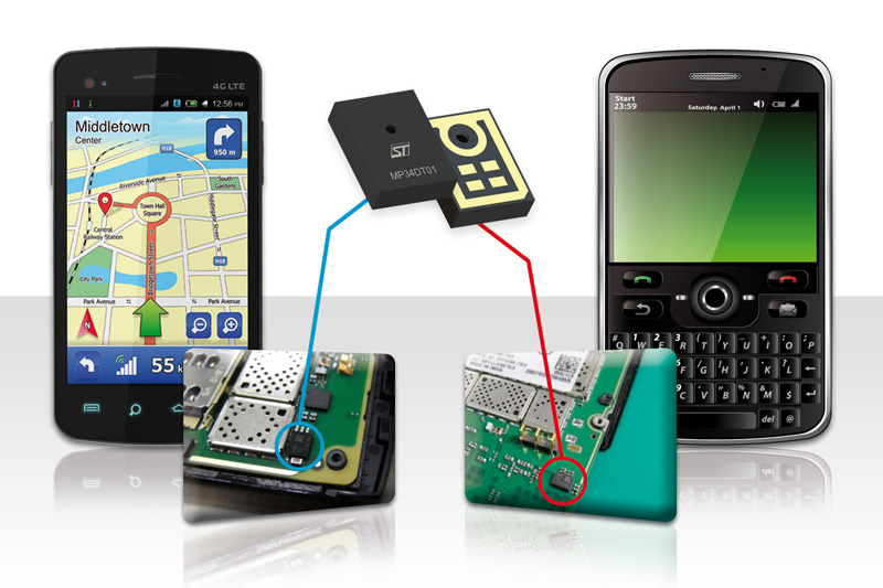 STMicroelectronics Delivers MEMS Microphones in Plastic for Sleeker and Sturdier Gadget Designs