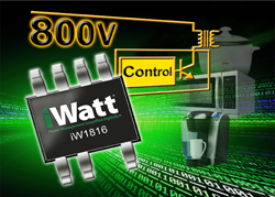 iWatt launches latest off-line primary-side PWM power converter