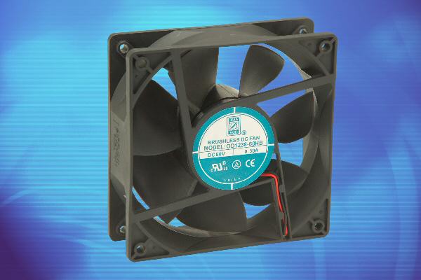 Low-energy-consumption fans provide 30% power savings in LED cooling applications