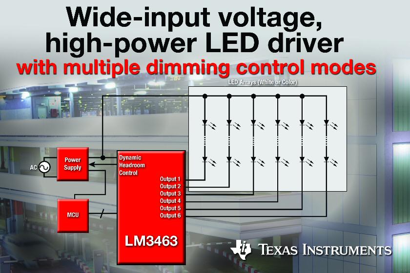 High Power LED Dimmer Circuit