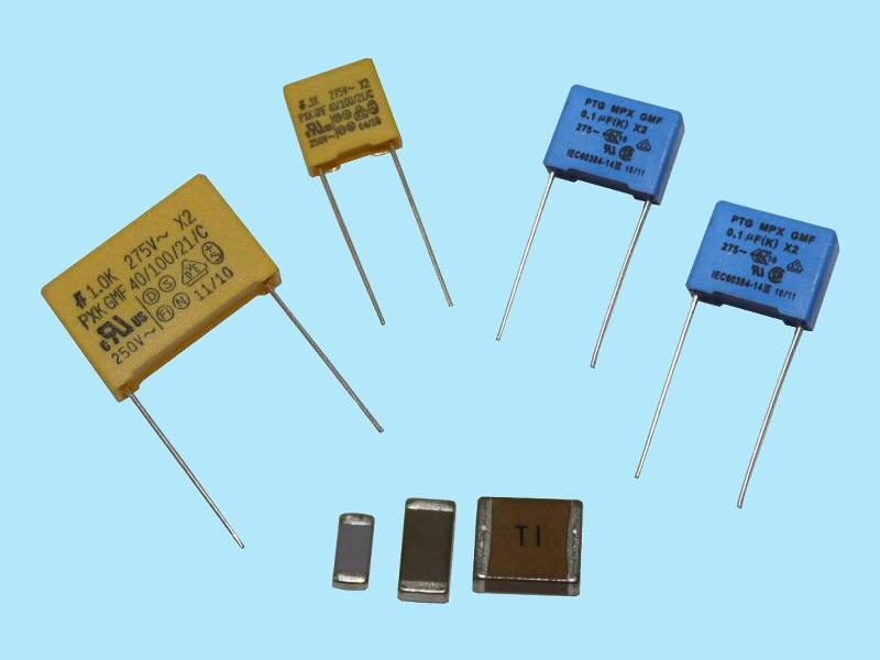 Tecate's X- and Y-class capacitors available in both SMD and radial-box form factors