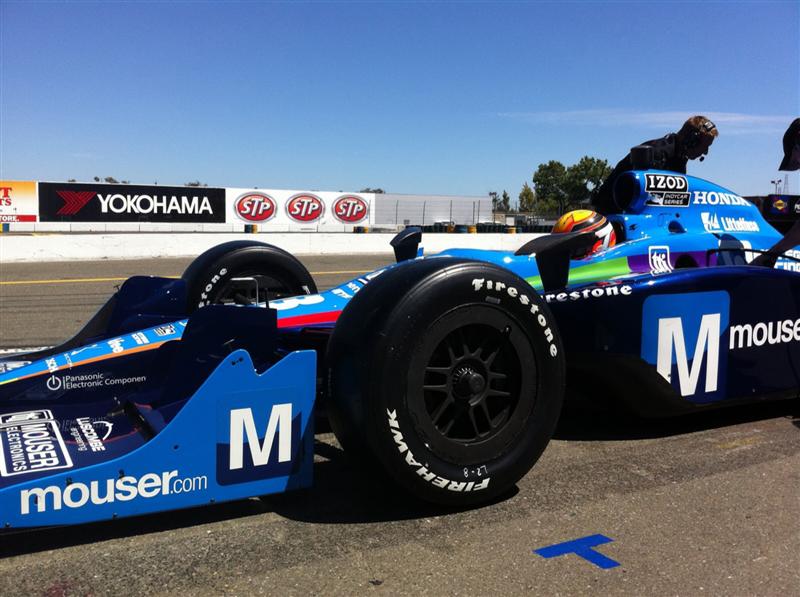 Mouser Electronics Sponsors Chinese Sensation Ho-Pin Tung at the Indy Grand Prix at Sonoma