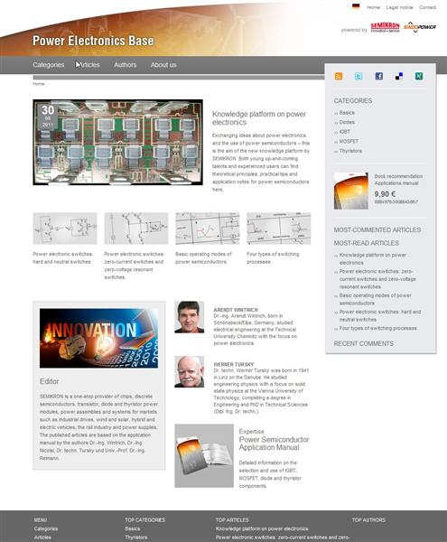 New power electronics knowledge platform goes online