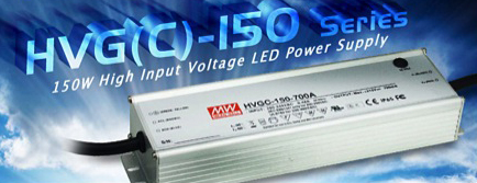 LED power supplies deliver up to 150W