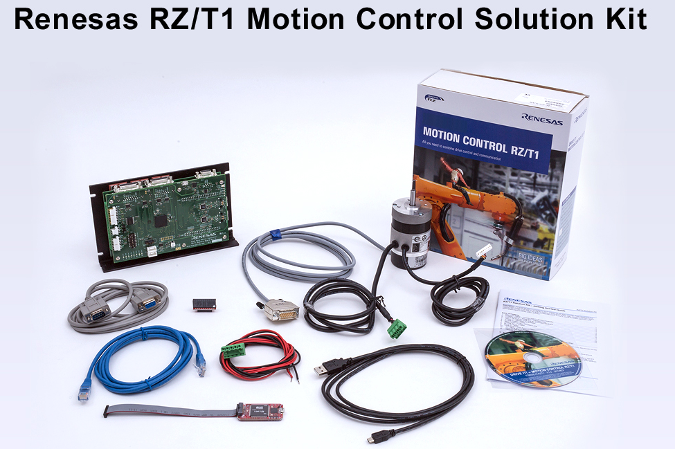 Renesas' RZ/T1 motion control solution simplifies industrial drives and robotics systems development