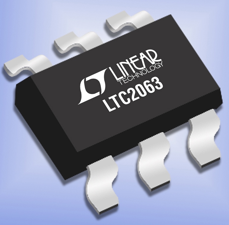 Industryâ€™s Lowest Power Zero-Drift Op Amp Consumes only 1.3Î�A