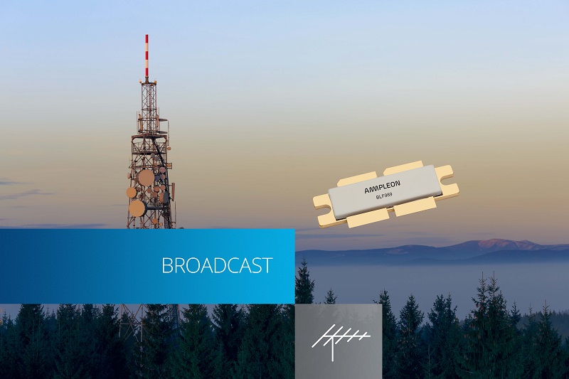 Ampleon launches first Gen9HV LDMOS 140 Watt RF PA transistor for UHF broadcast applications