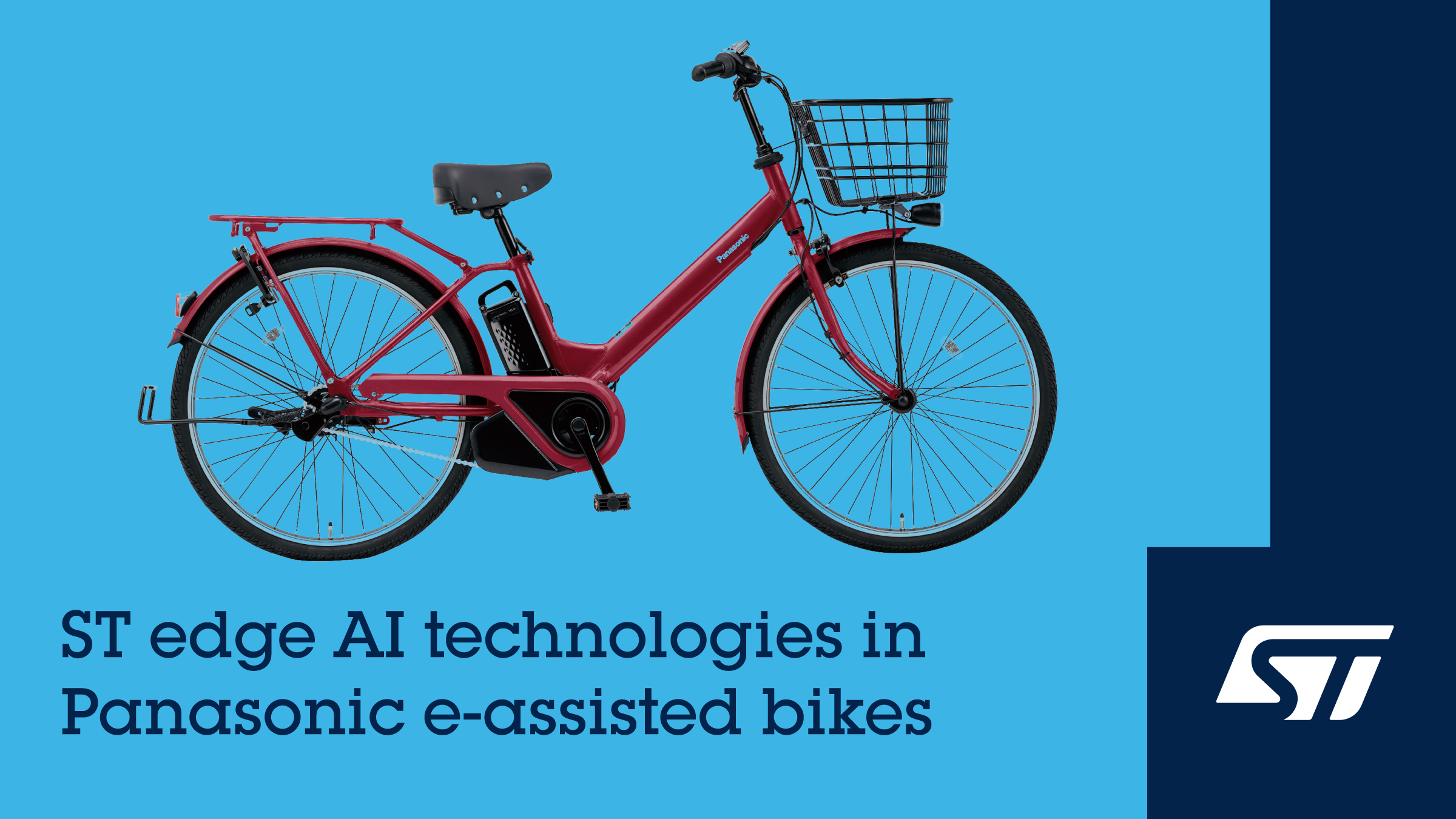 STMicroelectronics Helps Panasonic Cycle Technology Bring AI to E ...