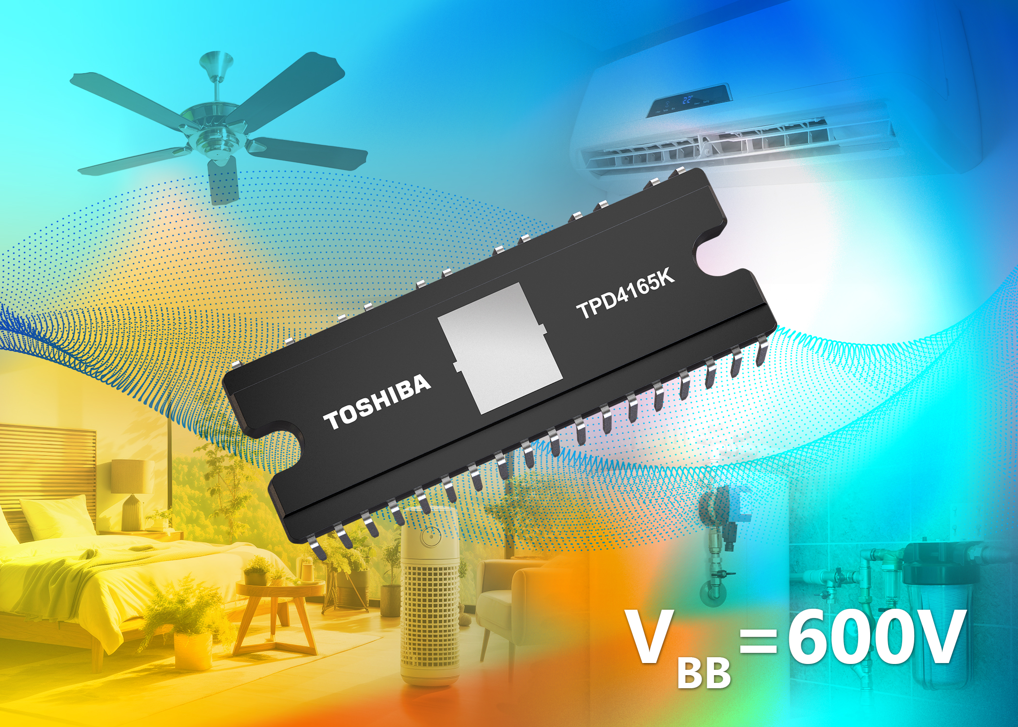 Toshiba Announces Small Intelligent Power Device for BLDC Motor Drives