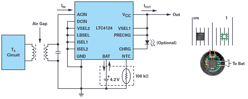Complete, Efficient 100mA Wireless Charging Solution with Optimum Power Transfer and Safety Features