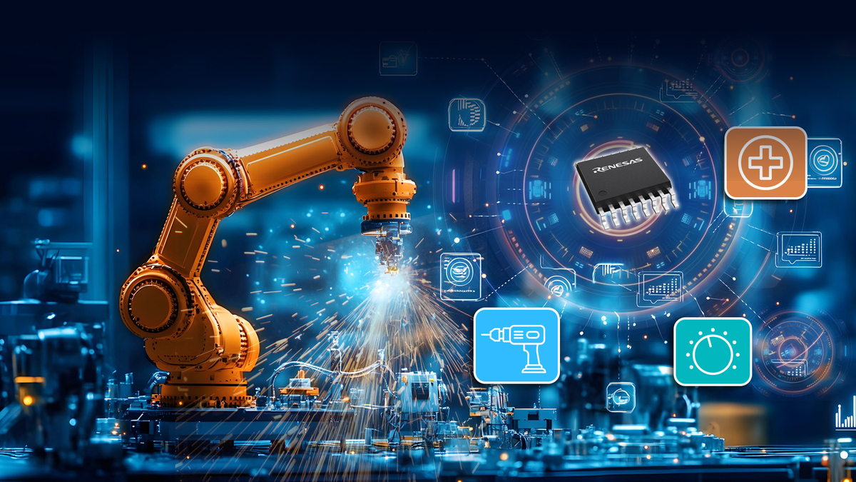 Renesas Expands Industrial Sensing Portfolio with 3 Magnet-Free Inductive Position Sensor ICs and Innovative, Web-Based Solution Design Tool