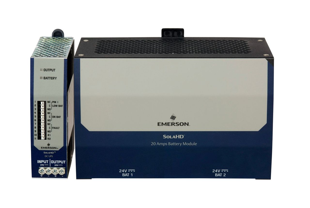 SolaHD SDU DC-B Industrial UPS Boosts Uptime with Advanced 24 Vdc Protection and Intelligent Self-Monitoring