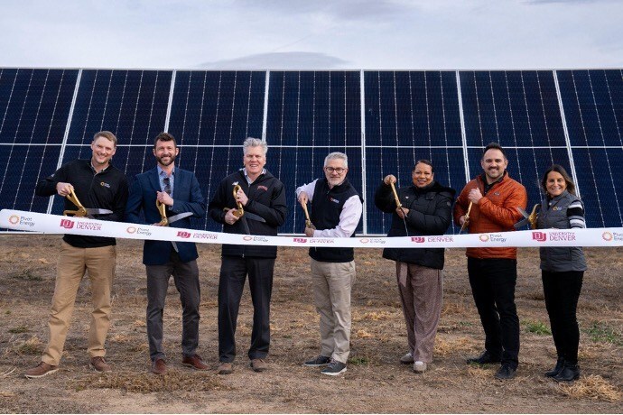 Pivot Energy and the University of Denver Celebrate Completion of First Landmark Off-Site Solar Project
