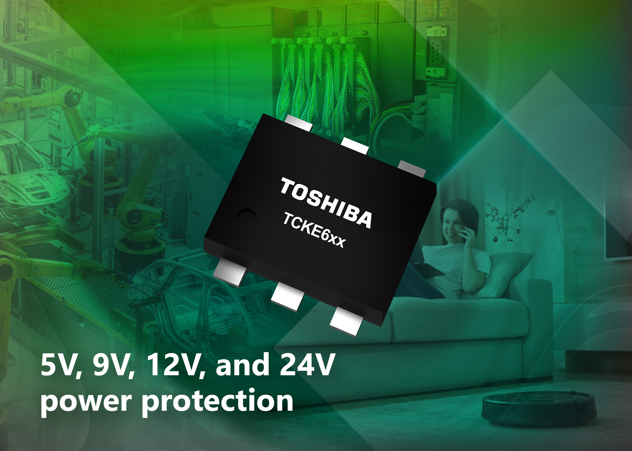 Toshiba Introduces 40V eFuse ICs in Small TSOP6F Packages for Power Line Circuit Protection in Industrial and Consumer Applications