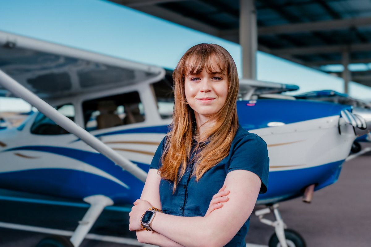 'Strength and Determination': Scholarship Fuels Embry‑Riddle Student's Flight Success