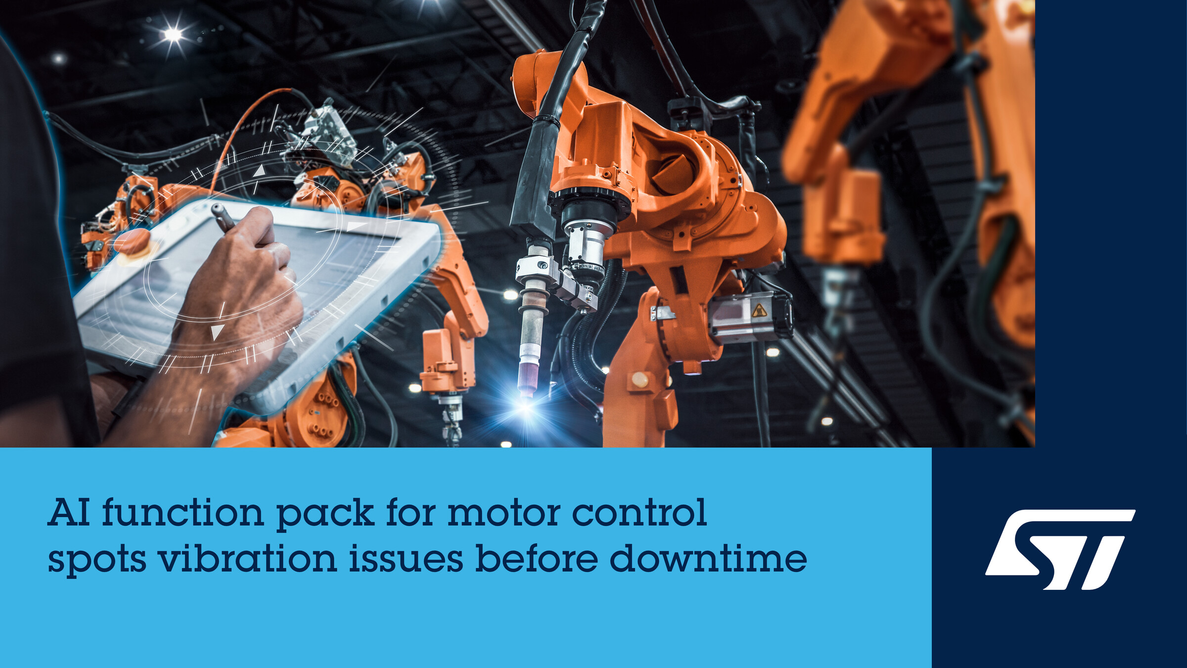 STMicroelectronics Accelerates AI-Enhanced Motor Control with Machine-Learning Software Pack