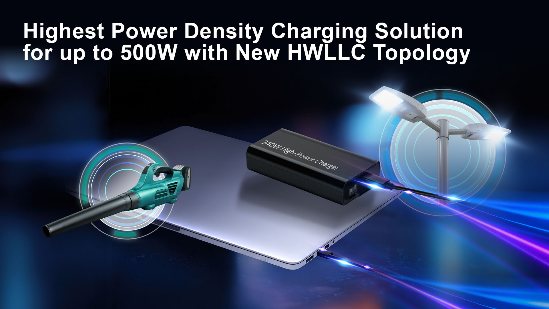 Renesas' New GaN Charging Solution Delivers 500W of Power to Wide Range of Industrial and IoT Electronics