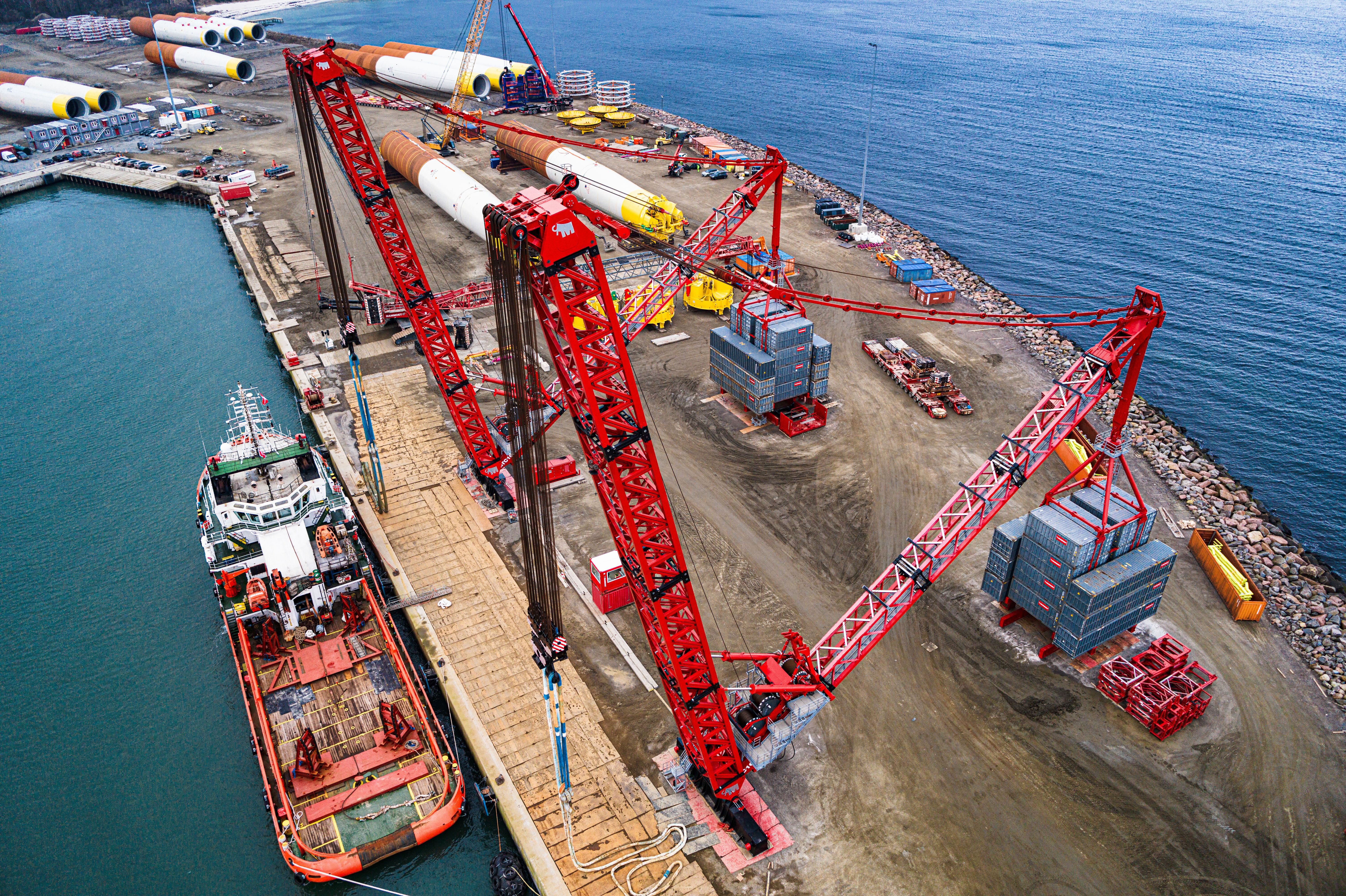 Two Monopile Handling Innovations Boost Baltic Power Offshore Wind Farm