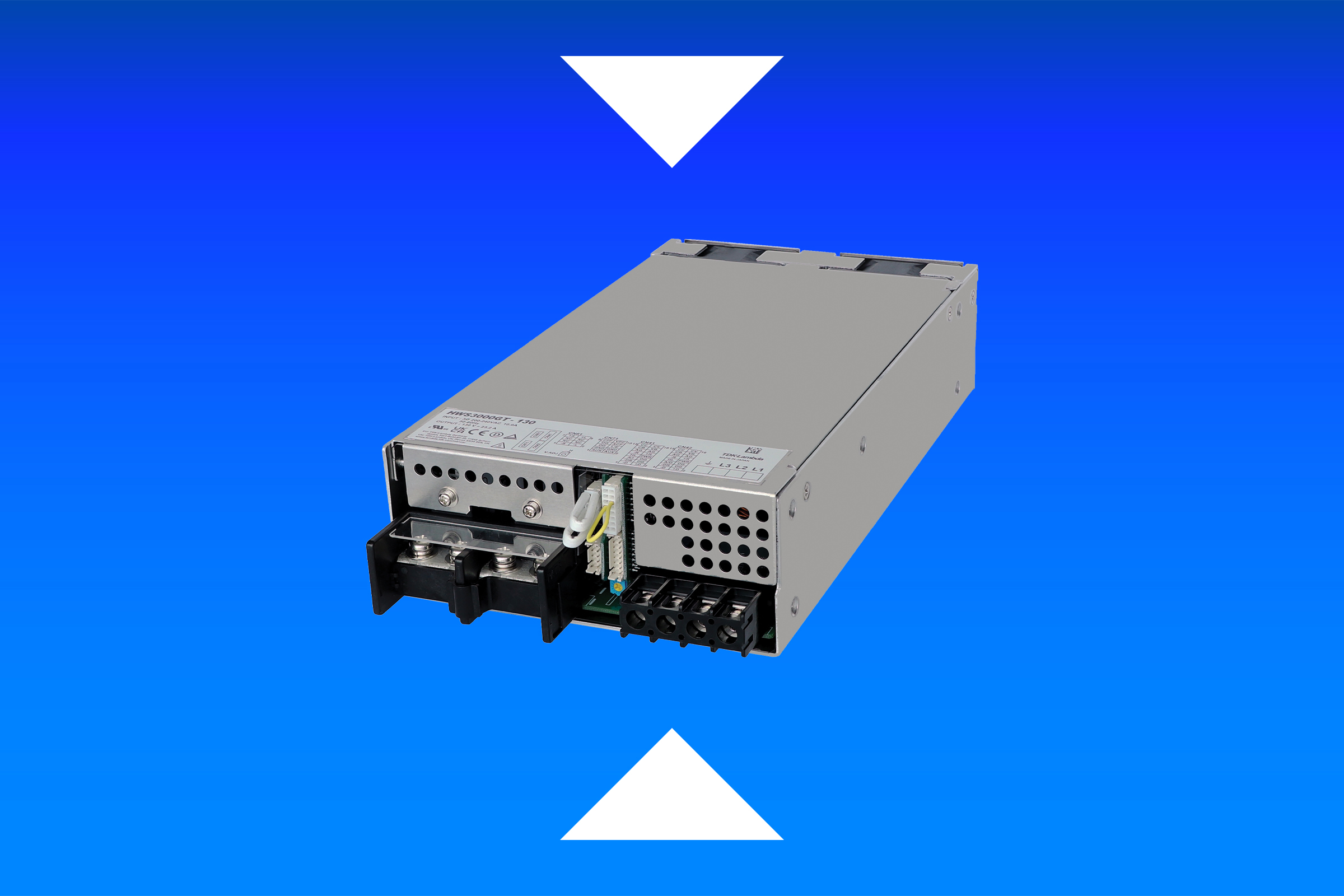 TDK Expands HWS3000 Series with Wide Range Three-Phase Input Model