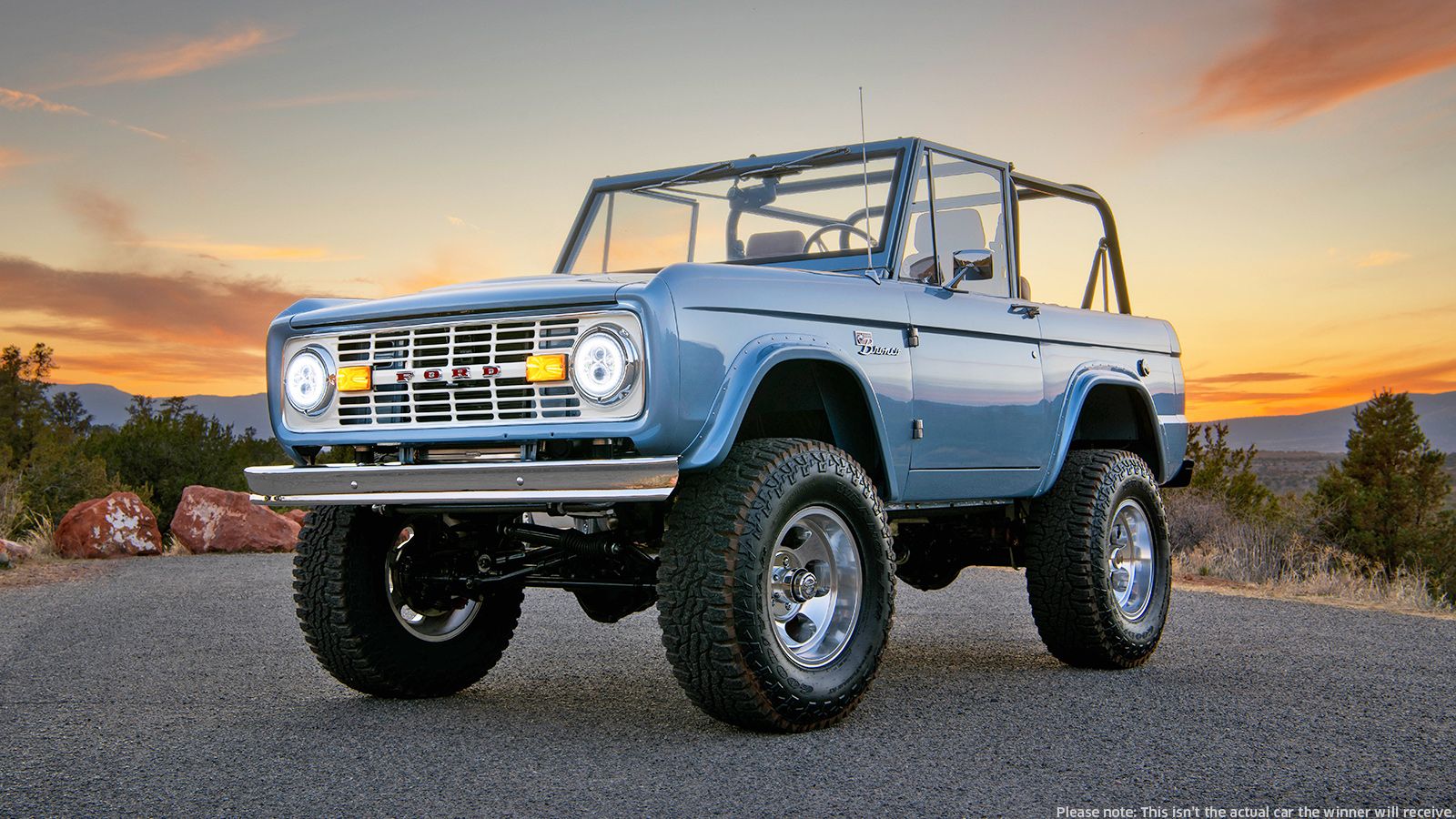 Company Donates Custom Electric Ford Broncos for Charity
